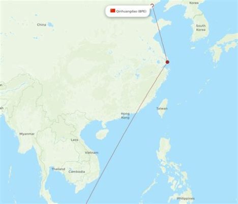 秦皇島飛深圳多久?飛機航行的速度與天氣條件、航線走勢等都會影響實際飛行時間，我們來看看幾種情況下的大致飛行時間。